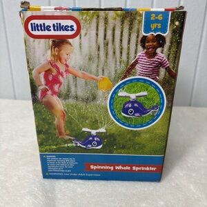 Little Tikes Spinning Whale Water Toy - Purple ‎ NEW
